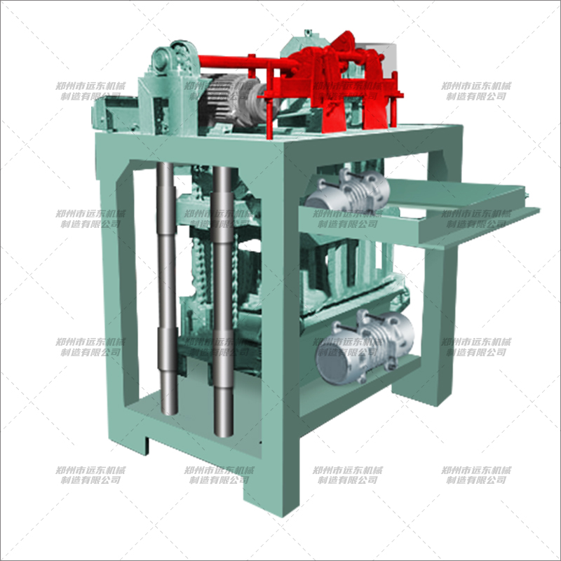 4-35B型小型空心磚機(圖2) 4-35B型小型空心磚機(圖2)